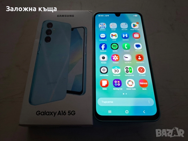 Samsung Galaxy A16 5G Dual - 4GB RAM / 128GB / 50MPx / 90Hz / 5000mAh, снимка 10 - Samsung - 52631870