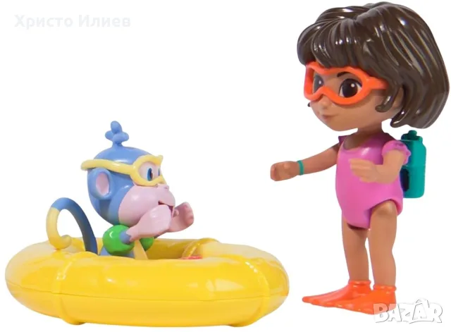 Фигурки Дора и Бутс Spin Master Dora The Explorer Дора и Ботичко, снимка 5 - Фигурки - 55986270
