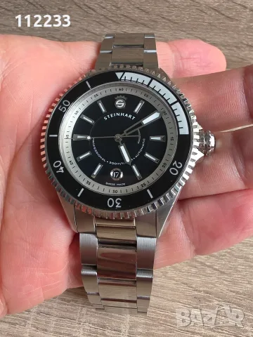 БАРТЕР Steinhart Ocean Two Swiss Made Automatic-Sellita SW300 (ETA 2892), снимка 2 - Мъжки - 55808464