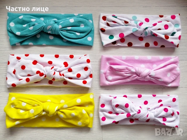 Детски и бебешки ленти за коса , снимка 6 - Други - 22411393