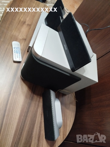 Система за домашно кино CROWN 100w с колони и дистанционно, снимка 5 - Плейъри, домашно кино, прожектори - 52680957