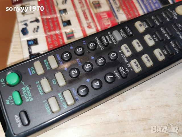 SONY RM-U306A AUDIO REMOTE CONTROL-ВНОС SWISS 2512251733, снимка 12 - Ресийвъри, усилватели, смесителни пултове - 52898729