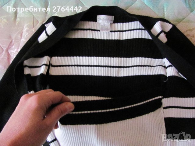 блуза-жилетка като нова, снимка 4 - Блузи с дълъг ръкав и пуловери - 34436738