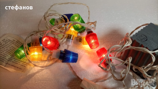 Новогодишни руски елхови лампички, 26.09.1992 г, снимка 4 - Колекции - 52810893