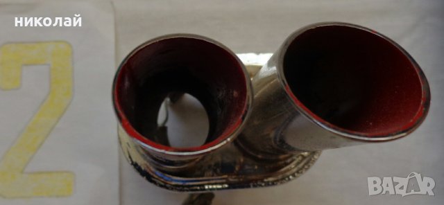 Ретро Никелирани накрайници за ауспух чисто нови , снимка 5 - Аксесоари и консумативи - 37019436
