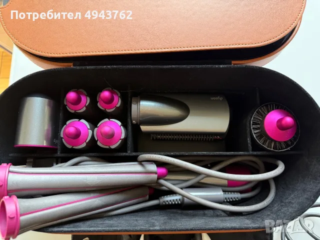 Сешоар Dyson с 10 приставки