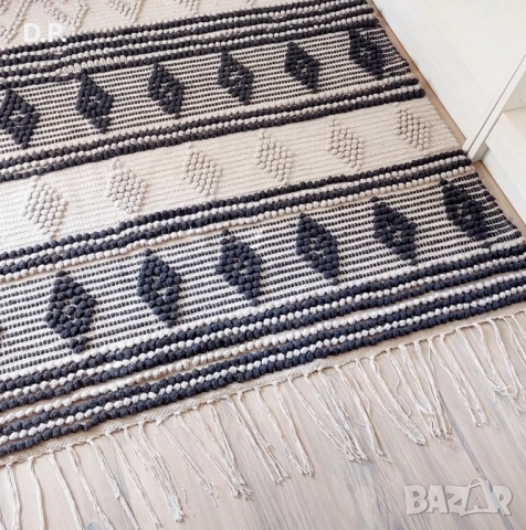 Вълнен килим , снимка 4 - Килими - 52434585