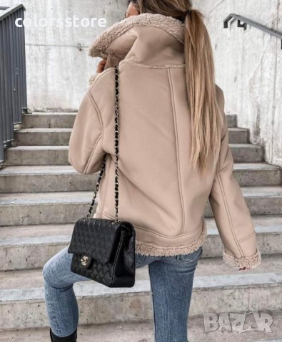 Дамско зимно яке с каракул /IM-E81, снимка 3 - Якета - 42903488