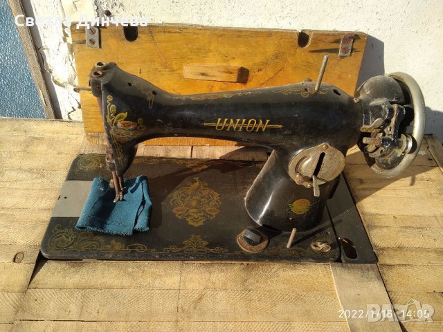 Стара шевна машина, снимка 2 - Антикварни и старинни предмети - 35458441