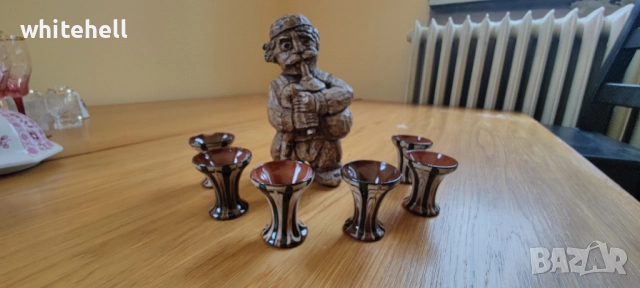 Порцеланови чашки за греяна ракия, снимка 2 - Чаши - 52103992