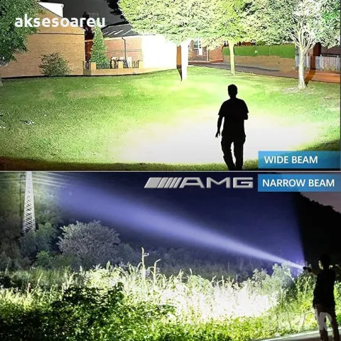 Високопроизводителен Нов P90 Super Light акумулаторен фенер прожектор за осветление за риболов излет, снимка 18 - Къмпинг осветление - 48783788