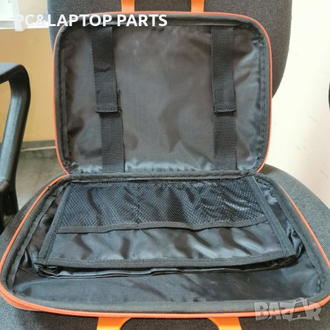 Стилна чанта за лаптоп/документи оранжев 35x26cm, снимка 2 - Чанти - 42201675
