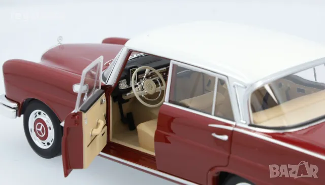 B66041217,умален модел die-cast Mercedes-Benz 220 S,W111 (1959-1965),1:18, снимка 4 - Колекции - 47662841