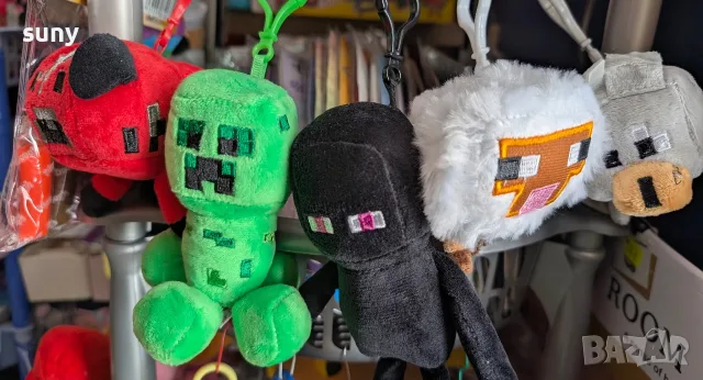 Плюшена играчка ключодържател Майнкрафт