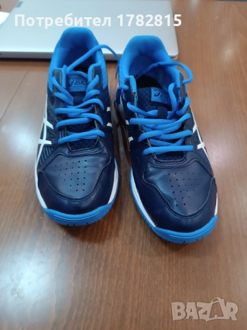 Кожени маратонки Asics, снимка 3 - Маратонки - 52322151