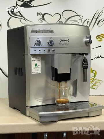 Кафемашина кафе автомат delonghi magnifica с гаранция, снимка 7 - Кафемашини - 55967265