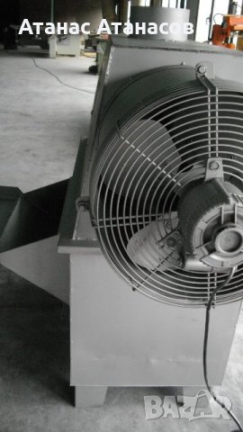 печка на твърдо гориво с въздушна риза ,калорифер на дърва, снимка 3 - Други машини и части - 31049345