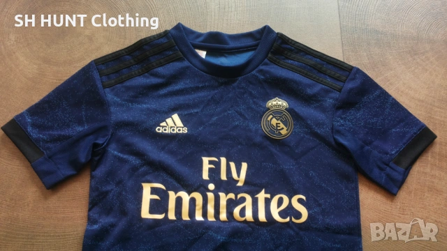 Adidas FC Real Madrid Kids Football T-Shirt Размер 7-8 г / 128 см детска футболна тениска 13-60, снимка 4 - Детски тениски и потници - 53210377