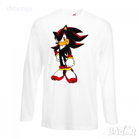 Мъжка тениска Sonic Shadow Игра,Изненада,Подарък,Празник,Повод, снимка 4 - Тениски - 37243941
