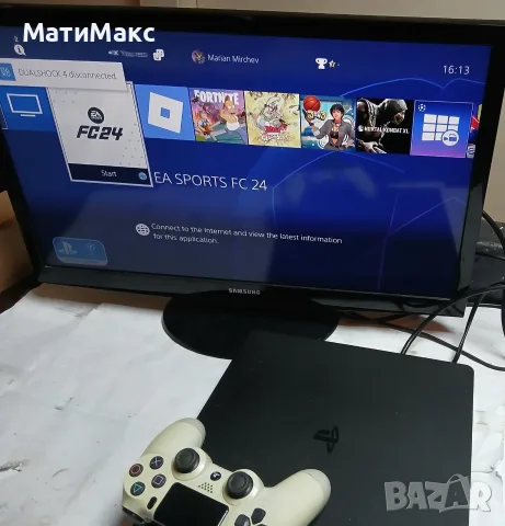 Playstation 4 1 TB + контролери + игри