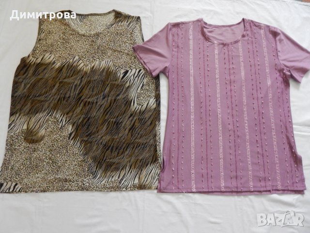 Блуза и потник ХЛ размер за 10 лв., снимка 1 - Тениски - 29497454