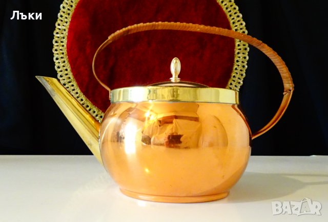 Меден чайник 800 мл. , снимка 1 - Антикварни и старинни предмети - 38587659