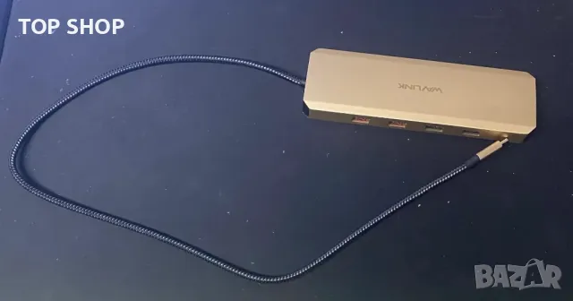 Докинг станция за лаптоп, WAVLINK 10G USB C хъб с двоен HDMI, 100W PD вход, 10Gbps USB-A/C 3.2, снимка 8 - Друга електроника - 49451958