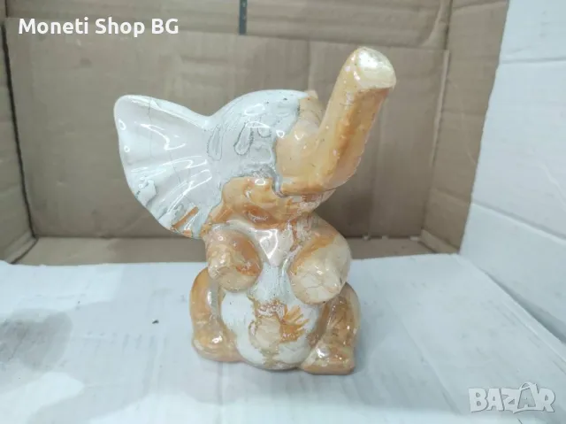 Порцеланова статуетка танцуващо слонче, снимка 5 - Декорация за дома - 48817045