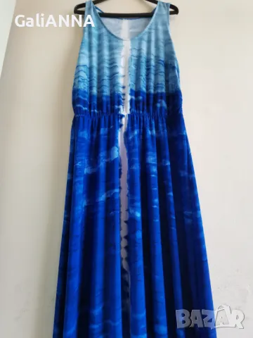 СТРАХОТНА ДЪЛГА РОКЛЯ 2XL, снимка 6 - Рокли - 50428663