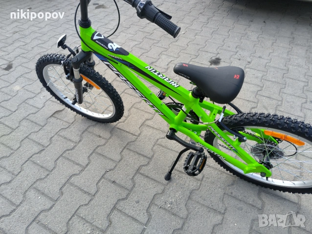 BG Алуминиев велосипед 20" MARTY зелен, снимка 11 - Велосипеди - 54334569