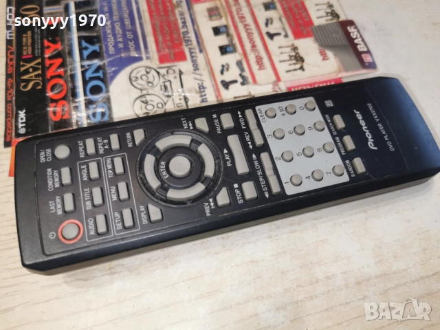 PIONEER DVD REMOTE-ВНОС SWISS 2612251012, снимка 3 - Дистанционни - 52902163