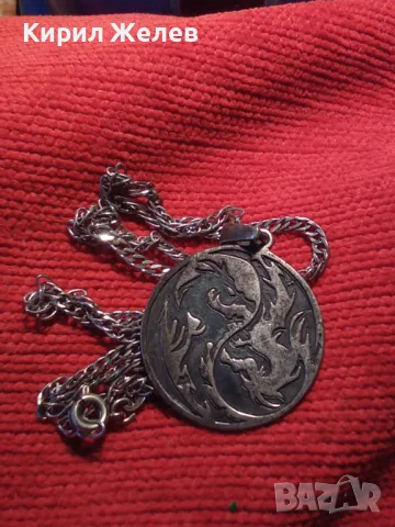 TOKASH БУТИКОВ СРЕБЪРЕН ПЕНДАНТ СРЕБРО 925 ТОКАШ със СРЕБЪРНА ВЕРИЖКА TALAY СРЕБРО 975 ПРОБА 49721, снимка 7 - Колиета, медальони, синджири - 49275042