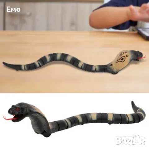 Змия с дистанционно управление със звукови и светлинни ефекти, снимка 2 - Електрически играчки - 48003225