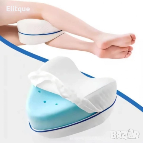 Ергономична възглавница за крака с мемори пяна – Комфорт и подкрепа всяка нощ