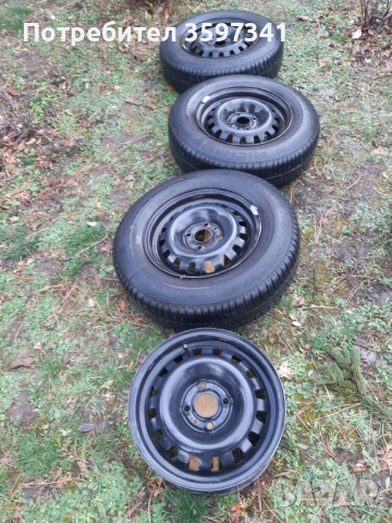 Opel 15 ки и 14 ки с Мишелин 175/80/14, снимка 18 - Гуми и джанти - 52978270