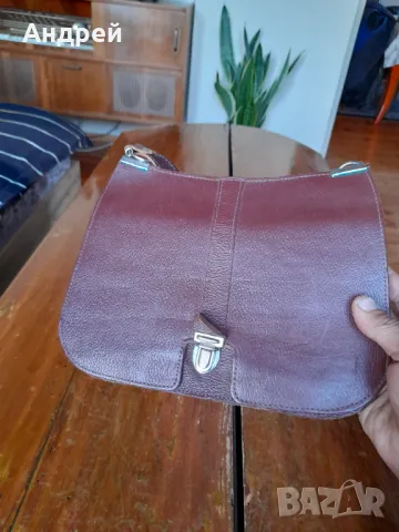 Стара дамска кожена чанта #26, снимка 3 - Други ценни предмети - 47824568