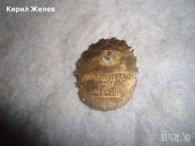 ПОЗЛАТЕНА КАТОЛИЧЕСКА РЯДКА ИКОНКА за КОЛЕКЦИЯ - СТОМАНЕНА с ЕМАЙЛ - ЛАК 29460, снимка 6 - Антикварни и старинни предмети - 37715848