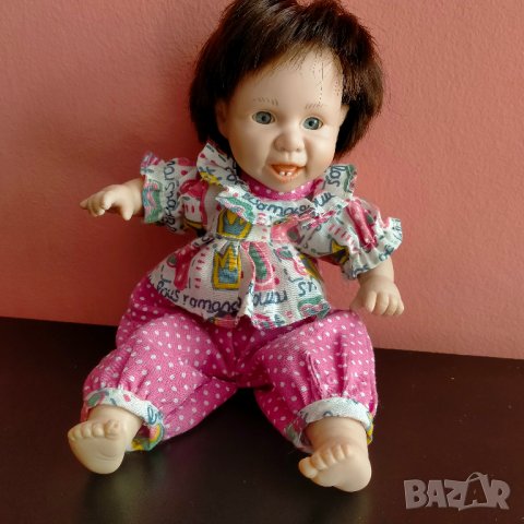 Характерна кукла Vintage Gi-Go Toys 20 см , снимка 1 - Колекции - 40194009