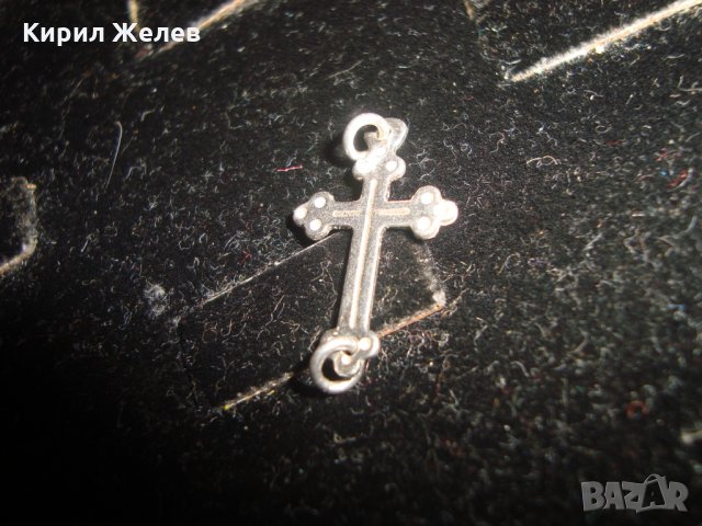СРЕБЪРЕН КРЪСТ СРЕБРО 950 ПРОБА МАЙСТОРСКА ИЗРАБОТКА 19458