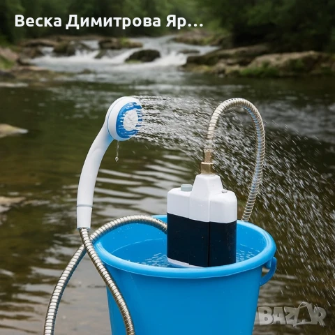 Преносим електрически душ – свежест навсякъде с едно зареждане, снимка 5 - Друга електроника - 51128612