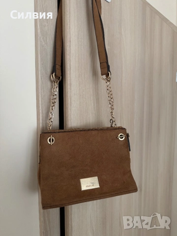 Дамска кафява чанта