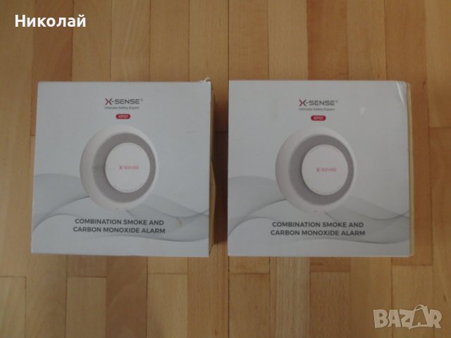 X-Sense XP01 Комбиниран алармен детектор за дим и въглероден окис