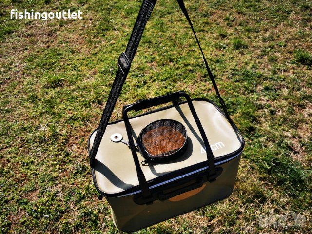 Футер ( сгъваема кофа) за пренасяне на живи рибки, снимка 5 - Такъми - 40039586