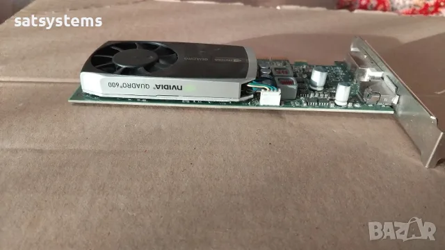 Видео карта NVidia Quadro 600 1024MB GDDR3 128bit PCI-E, снимка 7 - Видеокарти - 56455911