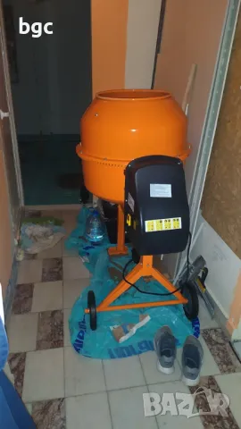 НОВА 180Л БЕТОНОБЪРКАЧКА МОЩНА с ЧУГУНЕН ВЕНЕЦ - 24 месеца гаранция, снимка 8 - Други инструменти - 49232914