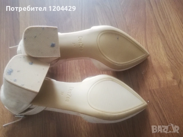 Елегантни дамски обувки, 37 номер, 10 евро, снимка 3 - Дамски обувки на ток - 54177061