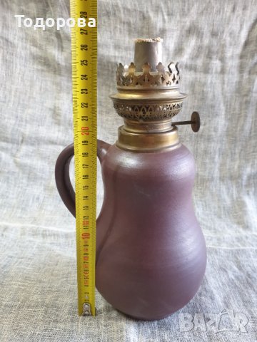 Старинна газена лампа, снимка 7 - Антикварни и старинни предмети - 42482340