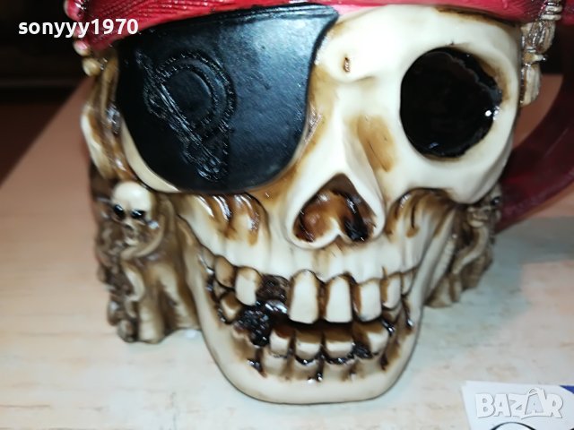 ЧЕРЕП ЧАША-НОВА 17Х12Х12СМ 0405231224, снимка 8 - Колекции - 40586941