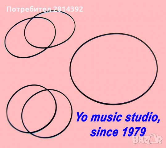 Ремъци ремък тонролка глава фрикция Стикери за SHARP GF-777 GF-767 GF-909 GF-919 GF-999 GF-700 GF575, снимка 2 - Радиокасетофони, транзистори - 30532400