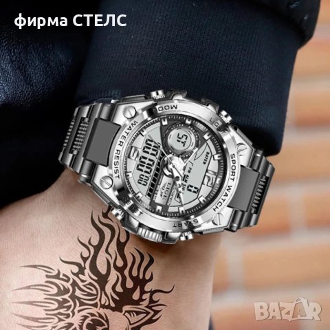 Мъжки часовник Lige Sports Watch, Водоустойчив, снимка 6 - Мъжки - 40246914